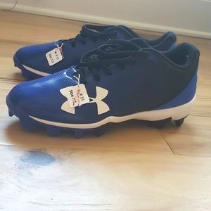 Under Armour Men's Baseball Cleats-Leadoff, Size 7.5, Model #1297317-001